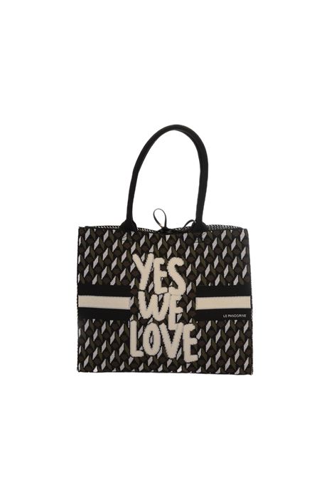 borsa a spalla bella nera LE PANDORINE | 1B511BELLA-C99